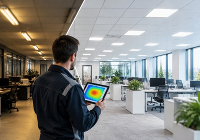 Optimisation d'éclairage LED chez Mieko